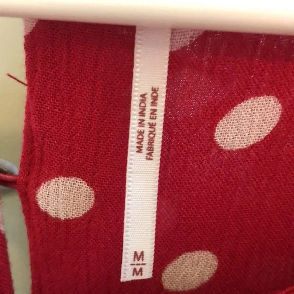 Free people dress, new with tags. Polka dots, pockets, super comfy and sexy. - Picture 3 of 7